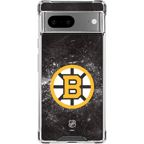 NHL Boston Bruins Iced Google Pixel 8 Clear Case